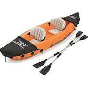 Bestway piepūšamā kajaks Lite-Rapid X2 ar lāpstiņām 65077 Dmuchany kajak