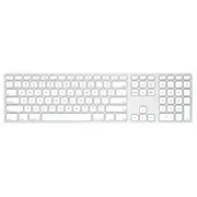 Bezvadu tastatūra alumīnija Mac dongle Usb-C Silver Klawiatura bezprzewodowa aluminiowa