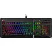 Black Cherry Mx Blue tastatūra Kb-Lvt-Blbrus-01 Klawiatura Thermaltake Level Rgb Cherry Mx Blue