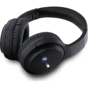 Bmw austiņas uzliekamās Bluetooth Enc Bmbhmiav27Mbctk melns/melns Apdrukāti logotipi Nauszne czarny/black Printed Logos