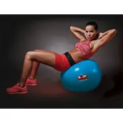 Body Sculpture Anti-Burst vingrošanas bumba 65 cm zila Gimnastyczna niebieska