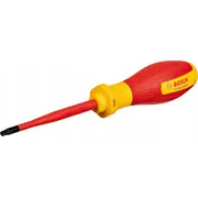 Bosch Vde skrūvgriežu komplekts Tx Professional. Sarkans/Dzeltens. 6 skrūvgrieži. fāzes testeris Sl3 Screwdriver set 7-Piece red/yellow. screwdrivers. phase tester