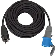 Brennenstuhl strāvas kabelis Adapter-Leitung 25M H07Rn-F3G2.5 sw Kabel