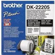Brother Dk-22205 Melns uz balta Black on white