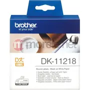Brother tasma Dk-11218 Melns uz balta Black on white