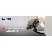 Canyon magnētiskais ceļojumu turētājs Ongrip 11 klipša stiprinājums melns 5291485019495 Magnetic travel holder clip mount Black