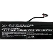 Coreparts klēpjdatora akumulators Msi 61Wh atmiņai Do laptopa Laptop Battery for