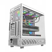 Darkflash Case Ds950 datora korpuss Balts 6 ventilatori Obudowa komputerowa