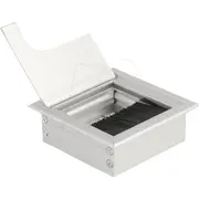 Delock 66860 kabeļu organizators Rakstāmgalds Kabeļa uzmava Sudraba 1 gab. Organizator na kable Biurko Cable grommet Srebrny szt.
