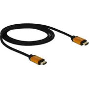 Delock Hdmi  Hdmi kabelis oranžs 85729 Kabel 2M