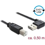 Delock Usb kabelis Usb-A  melns 85167 Kabel Usb-A Usb-B Czarny