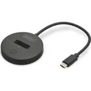 Digitus dokstacija Ssd M.2 Nvme/Sata Usb-C 3.2 Gen2 10Gbps maks. 4 Tb Stacja do czarna