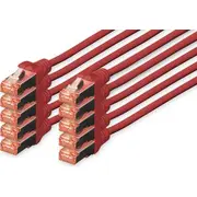 Digitus Patchcord Cat6. S-Ftp. Dk-1644-0025-R-10 0.25M. sztuk