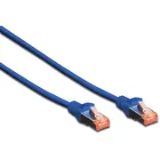 Digitus Patchcord Cat6. S-Ftp. zils. Dk-1644-030-B-10 3M. niebieski. sztuk