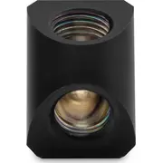 Ek ūdens bloki Ek-Kvantu griezes momenta adapteris 90 Grad 4 Zoll Ig auf schwarz Water Blocks Ek-Quantum Torque Adapter G1/4