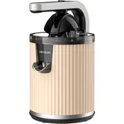 Elektriskais citrusaugļu sulu spieķis Cecotec Xqueeze Retrojuice 600 smilškrāsa Elektryczna wyciskarka do Beige