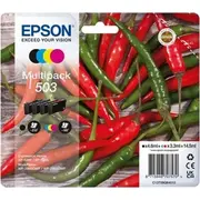 Epson oriģinālā tintes kasetne 503 daudzkrāsains Tusz Oryginalny Atramentowy Wielokolorowy