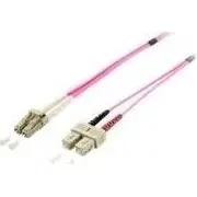 Equip Pro  Patch Cable  Lc Vairāku režīmu M Sc Vairāku M  stikla šķiedra  bez halogēna  violeta 255536 Pro Patch- Cable Lc Multi- Mode Sc multi- mode 10.0M glass fiber Micrometer Om4 halogen free violet