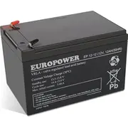 Europower Akumulators 12V 12Ah Agm Ep12-12 Akumulator