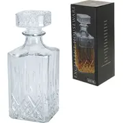 Excellent Housewares Glass Carafe viskija pudele konjaka brendijs universāls Karafka Szklana butelka do na whisky koniak brandy uniwersalny