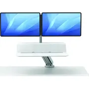 Fellowes sēdvietas darbstacija 737.95X547.40/115X610 Sit-Stand Lotus Rt 8081801 balta Stanowisko do pracy