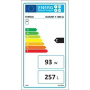 Ferroli karstā ūdens tvertne Ecounit F 300 1C Grl6310A 64.25Kw viena spirālveida spole Zasobnik c.w.u. pojedyncza spiralna