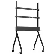 Gembird grīdas stends Tv 55 Black Stojak pod telewizor 86Inch czarny