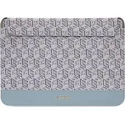 Guess Gcube Stripes Sleeve futrālis  piezīmjdatora maciņš Zils Etui na notebooka 14 niebieski