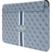 Guess Sleeve futrālis Gucs14P4Rpsb 14 zils/zils 4G apdrukātas svītras Etui niebieski/ blue Printed Stripes