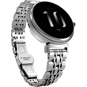 Hifuture Future Aura viedpulkstenis sudraba krāsā Sudrabs Smartwatch Srebrny silver