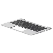 Hp Top Cover W/Kb Bl Uk tastatūra Klawiatura