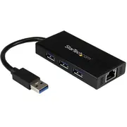 Hub Usb Startech 1X Rj-45 3X Usb-A 3.0 St3300Gu3B