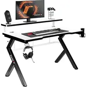 Huzaro Hero 5.0 rakstāmgalds. balts. 120 cmx60 cm Biurko