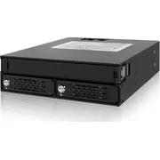 Icy Dock 2X 2.5 Sas Sata 5.25 Slim Odd Mb994Iko-3Sb Sas/Sata