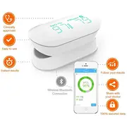iHealth iOS pulsa oksimetrs Po3M Pulsoksymetr