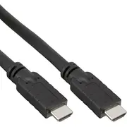 Inline Hdmi  Hdmi kabelis melns 17615E Kabel 15M czarny