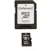 Intenso Premium Microsdxc karte Class 10 Uhs-I/U1 3423490 Karta Gb