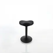 Jan Nowak Balancing taburete melna