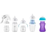 Jauns Philips Avent Natural Response Newborn Gift Set Scd837/10 New