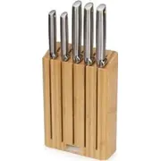 Joseph Zestaw 5 noży w bloku bambusowym, Elevate Steel /