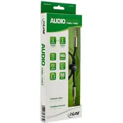 Kabelis Inline ligzda sudraba 99210 Kabel Jack 3.5Mm 10M srebrny