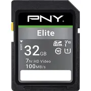 Karta Pny Elite Uhs-I/U1 P-Sd32Gu1100El-Ge Sdhc Gb Class