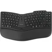 Kensington Pro Fit Ergo tastatūra Kb675 Eq Tkl mājas/biroja Usb Rf bezvadu Bluetooth Qwertz vācu melna Klawiatura klawiatura Dom/Biuro Wireless niemiecki czarny