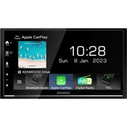Kenwood Dmx7722Dabs Car Radio Black Wi-Fi Bluetooth samochodowe Czarny