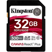Kingston Canvas React Plus Sdhc Uhs-Ii karte Karta Gb Class Uhs-Ii/U3 V90 Sdr2/32Gb