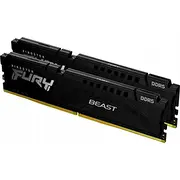 Kingston Fury Beast atmiņa. Ddr5. Cl32 Kf564C32Bbek2-64 Beast. Gb. 6400Mhz.