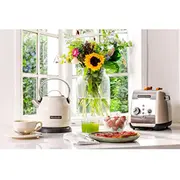 Kitchenaid 5Kek1222Eac elektriskā tējkanna 1.25 l 2200 W krējums Czajnik elektryczny Kremowy