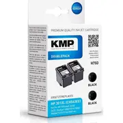 Kmp Printtechnik Ag Patrone Hp301Xl Doublepack tinte 2X480 Seiten melna saderīga Tusz black kompatibel