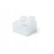 Lego Brick 4 caurspīdīgs 40090803 Przezroczysty