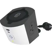 Legrand lādētājs Pagarinātājs 2X2PZ Indukcijas Usb A/C 2M Indukcja